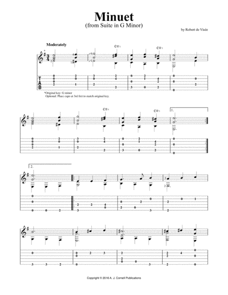 Suite in G Minor: "Minuet" (arr. Mark Phillips)