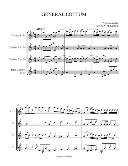 General Lottum (arr. Nick Lacanski)