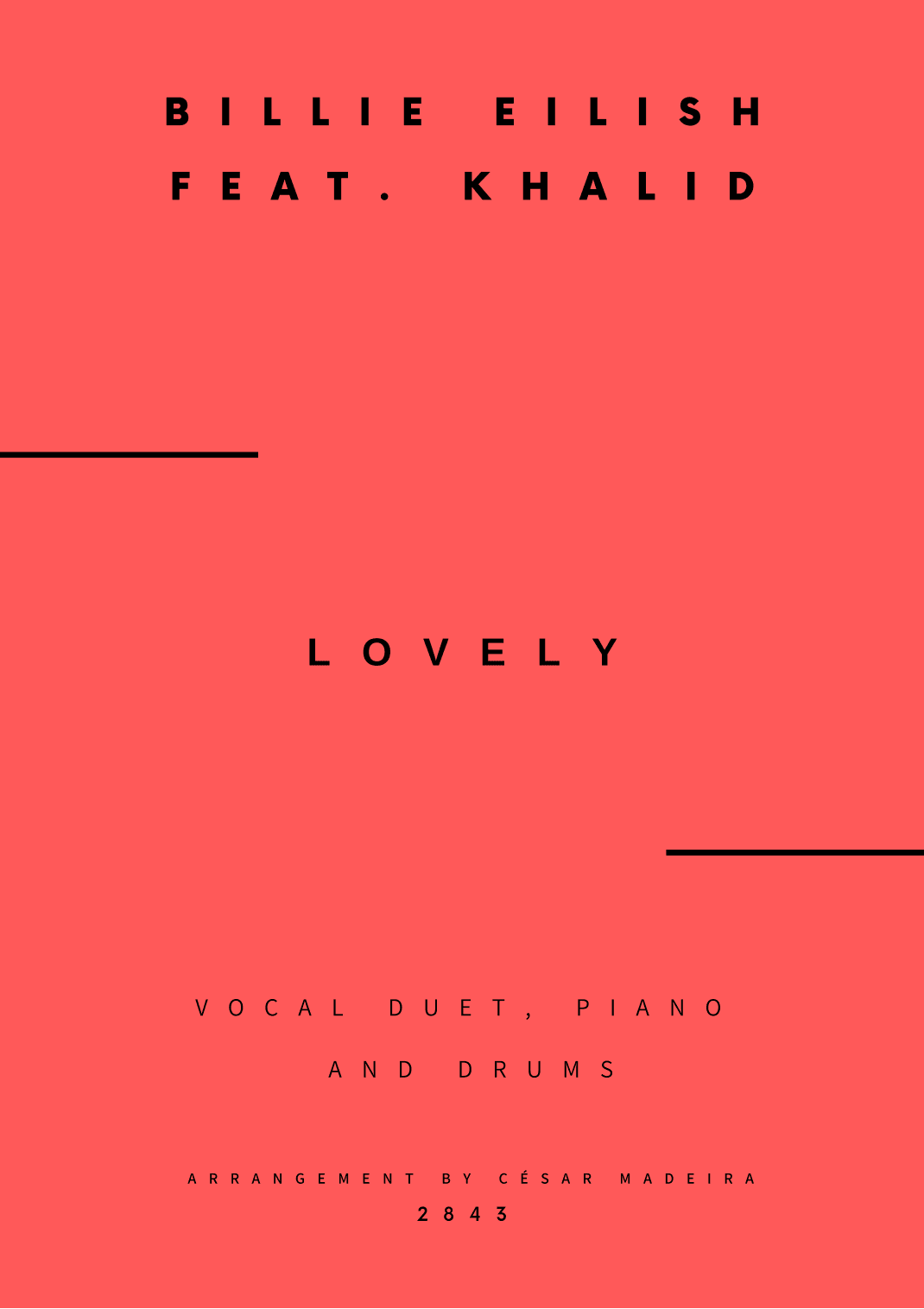 Lovely (arr. César Madeira)
