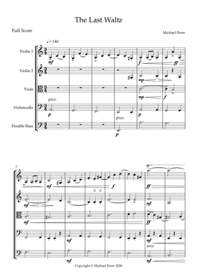 The Last Waltz (for String Orchestra)
