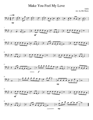 Make You Feel My Love (arr. DK Music)