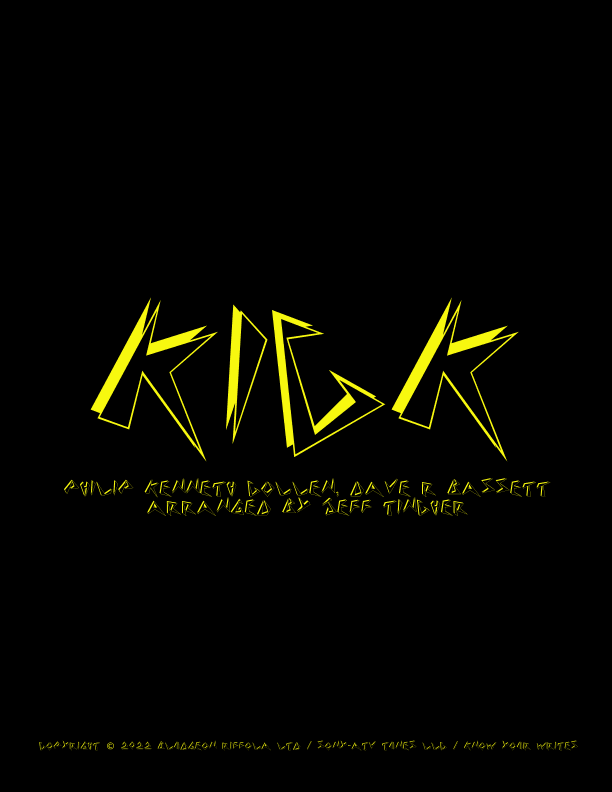 Kick (arr. Jeff Tincher)
