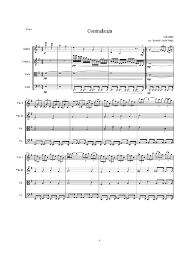 Contradanza (arr. Betsuel Uesile do Prado)