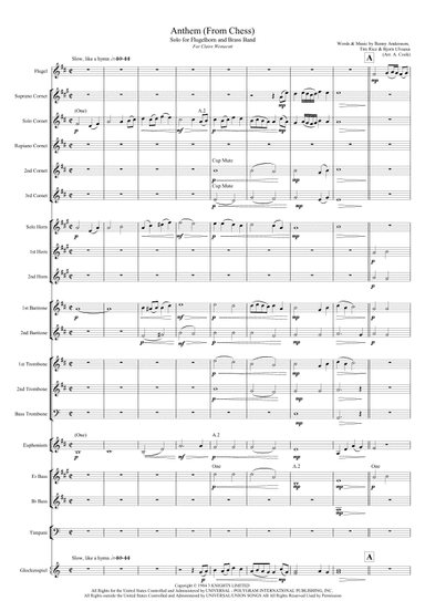 Anthem (arr. Andi Cook)
