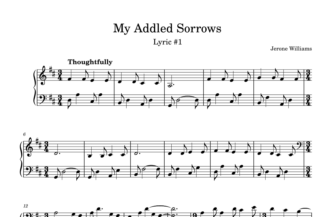 My Addled Sorrows