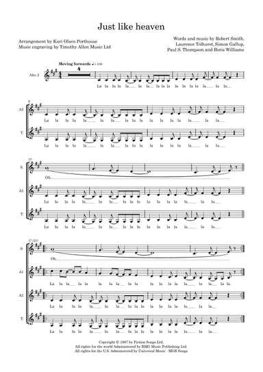 Just Like Heaven (arr. Kari Olsen-Porthouse)