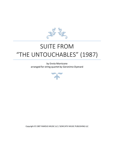 The Untouchables - Main Title (arr. Geronimo Oyenard)