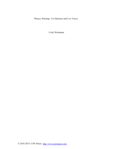 Singing Warmup: Long Tones Over Chords