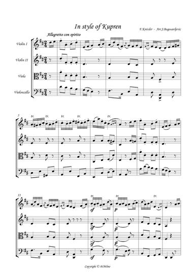 In style of Kupren (arr. Jovan Bogosavljevic)