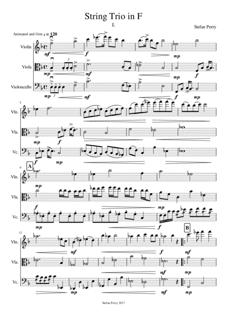 String Trio in F(I)