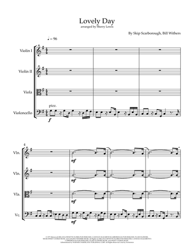 Lovely Day (arr. Sherry Lewis)