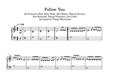 Follow You (arr. Thiago Marconato)
