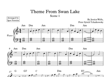 Theme From Swan Lake (arr. Igor Ferreira)