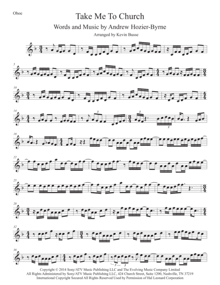 Take Me To Church (arr. Kevin Busse)