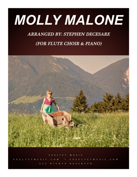 Molly Malone (for Flute Choir and Piano) (arr. Stephen DeCesare)