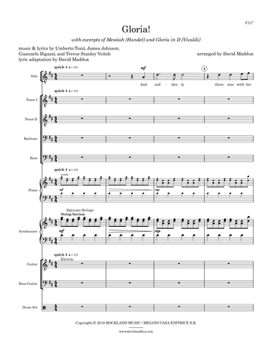 Gloria (arr. David Maddux)