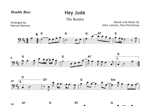Hey Jude (arr. Marival Moreira)