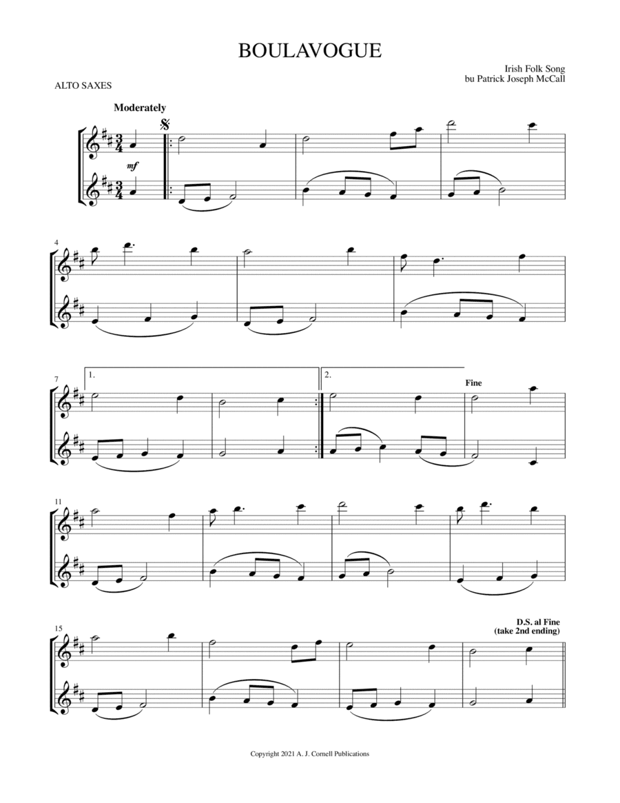 Boulavogue (arr. Mark Phillips)