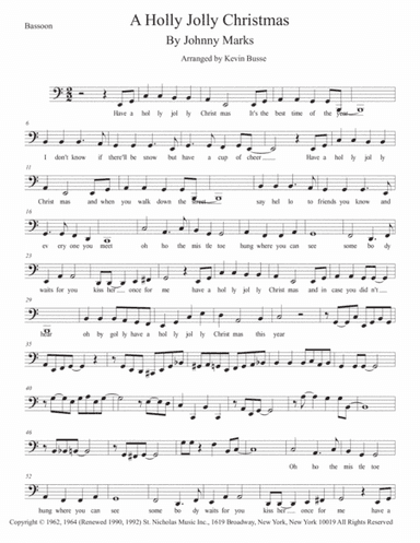 A Holly Jolly Christmas (arr. Kevin Busse)