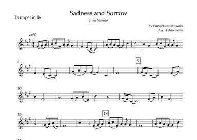 Sadness And Sorrow (arr. Fabio Britto)