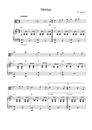 Moldau (arr. Kaiserin Rebecca)