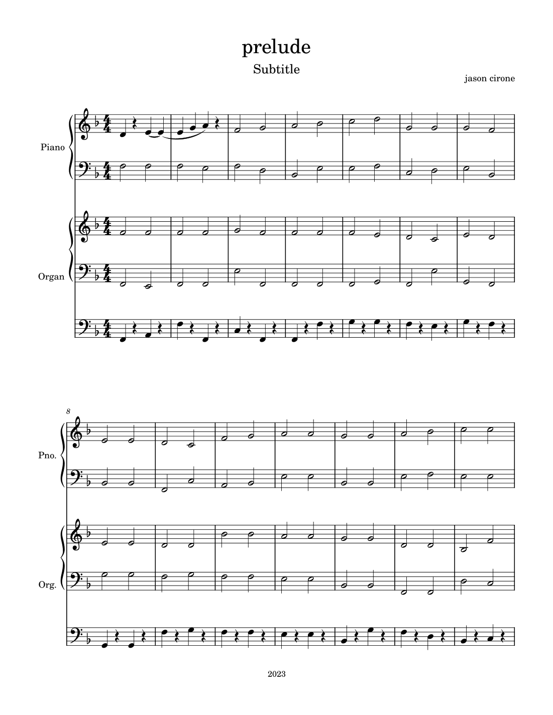 PRELUDE