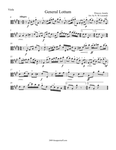 General Lottum (arr. Nick Lacanski)