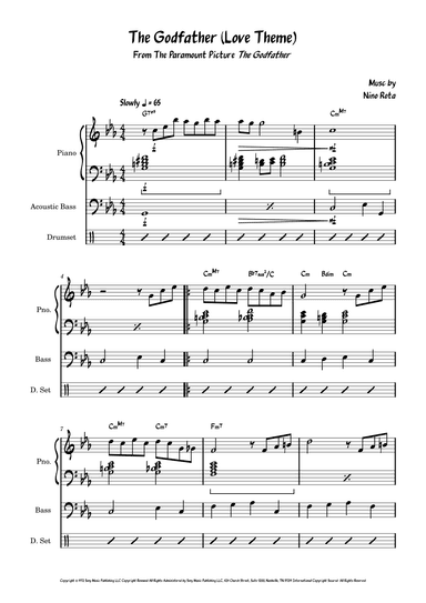 The Godfather (love Theme) (arr. David Lartey)