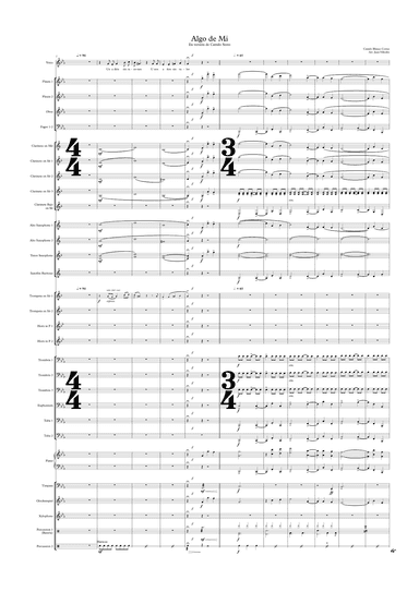 Algo de Mi (arr. Juan Villodre)