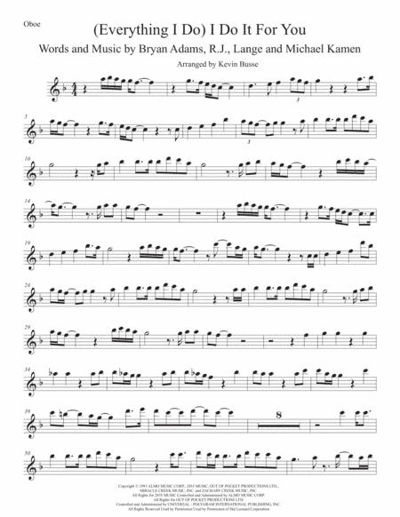 (Everything I Do) I Do It For You (arr. Kevin Busse)
