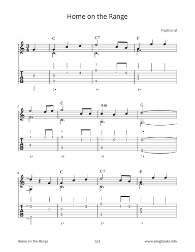 Home on the Range (arr. Bettina Schipp)