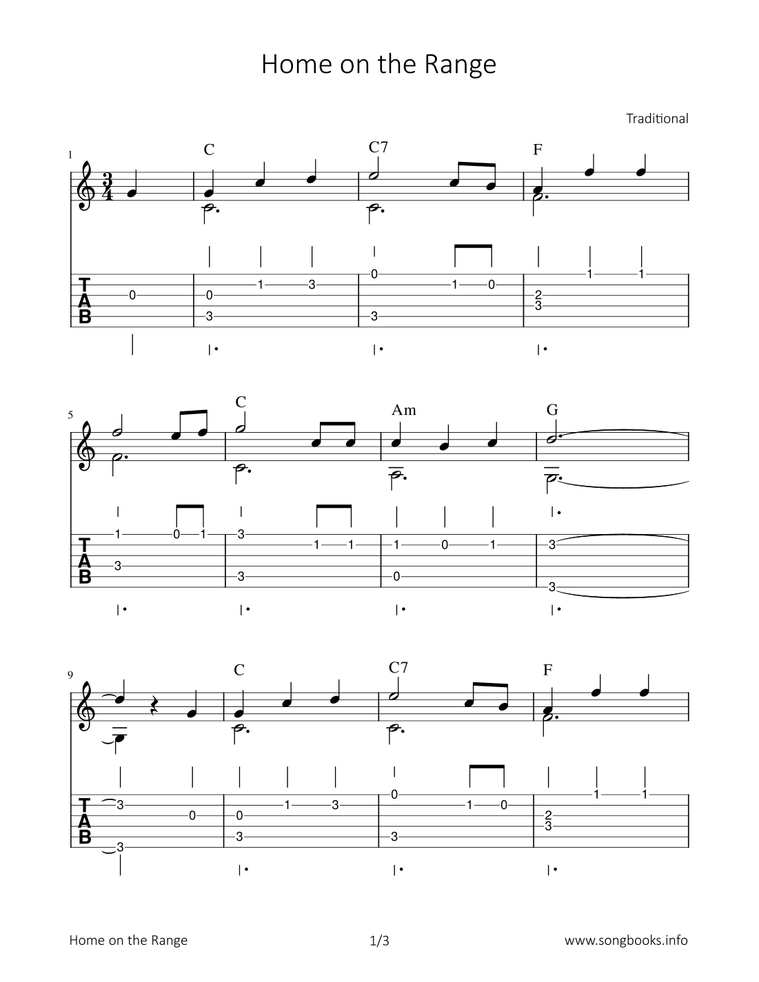 Home on the Range (arr. Bettina Schipp)