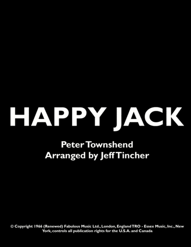 Happy Jack (arr. Jeff Tincher)