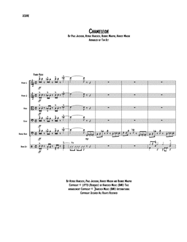 Chameleon (arr. Tim Olt)