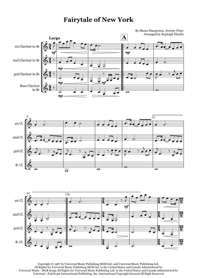 Fairytale Of New York (arr. Kayleigh Huelin)