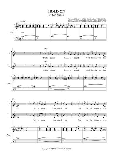 Hold On (arr. SCMusic)