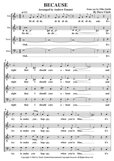 Because (arr. Andrew Emmet)
