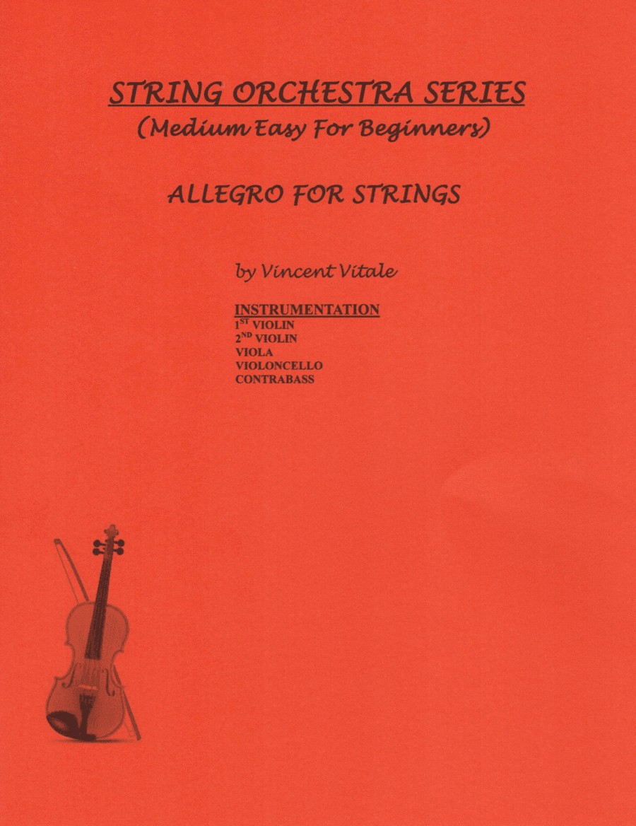 ALLEGRO FOR STRINGS  (med. easy for beginners)