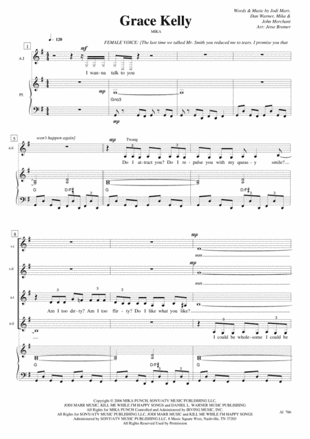 Grace Kelly (arr. Jetse Bremer)