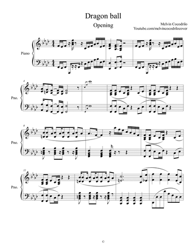 Kyofu No Ginyu (arr. MelvinCocodrilo)