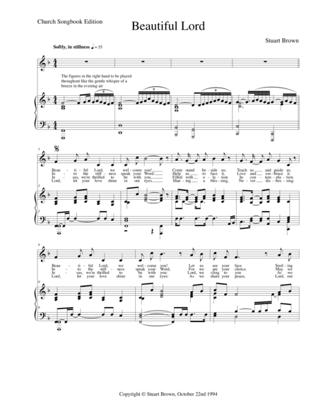 Beautiful Lord (worship edition)
