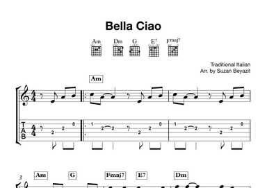 Bella Ciao (arr. Suzan Beyazit)