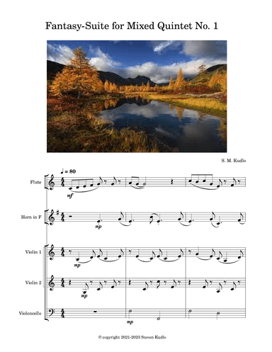 Fantasy-Suite for Mixed Quintet No. 1