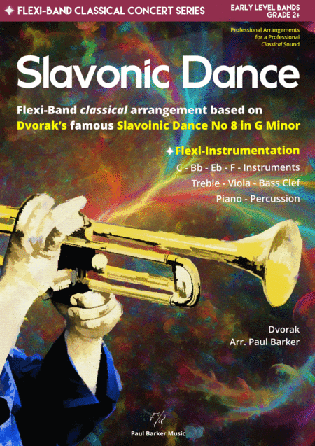 Slavonic Dance No 8 (Flexible Instrumentation) (arr. Paul Barker)