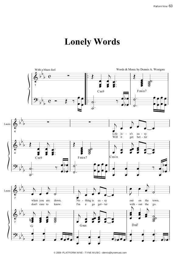 LONELY WORDS