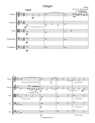 Adagio (arr. Nick Lacanski)