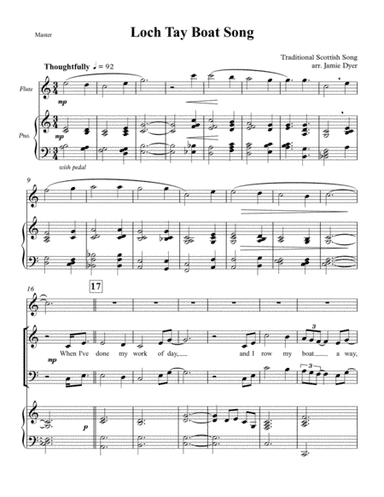 Loch Tay Boat Song (arr. Jamie Dyer)