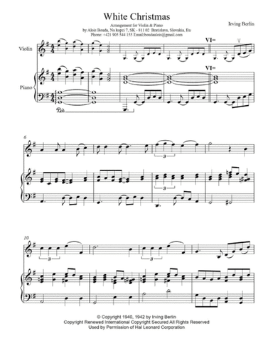 White Christmas (arr. Alois Bouda)