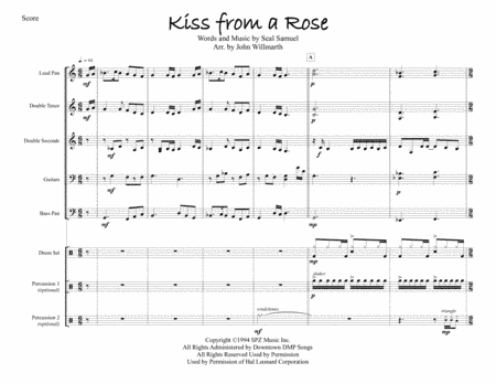 Kiss From A Rose (arr. John Willmarth)