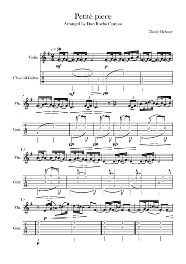 Petitè piece (arr. Davi Rocha Campos)